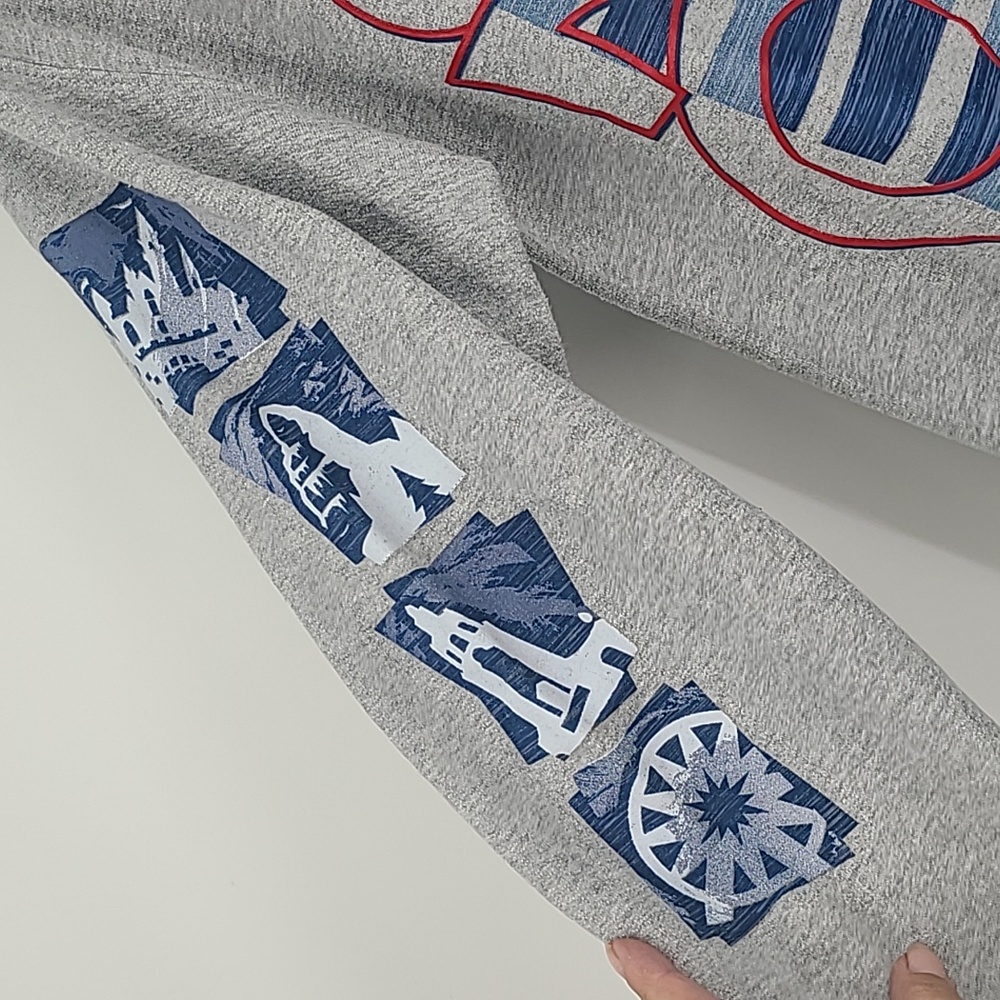 Disneyland resort 2020 crewneck sweatshirt gray small unisex - Picture 5 of 8